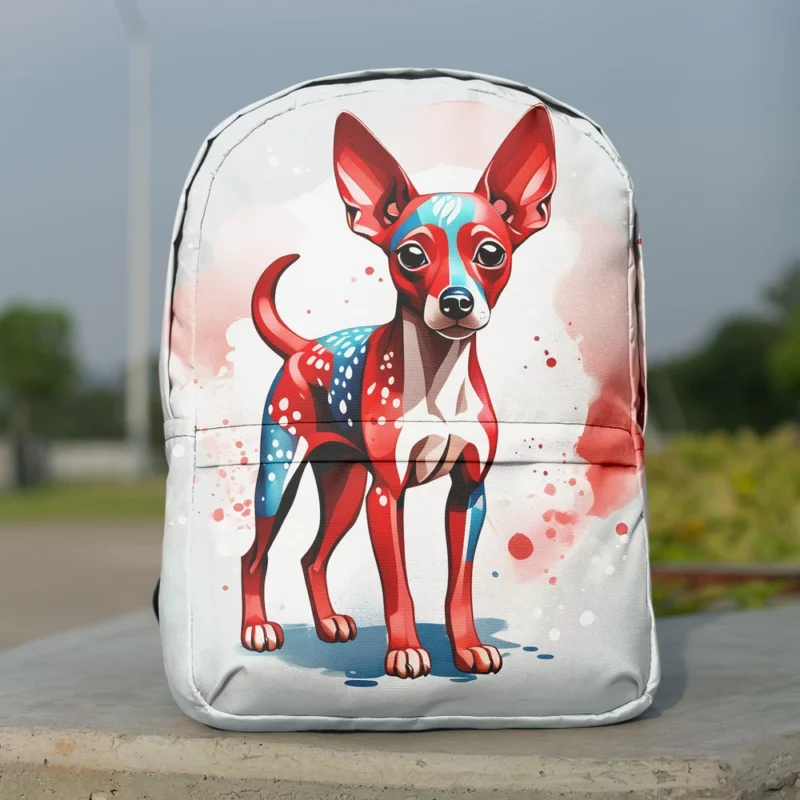 Ancient Wonder Xoloitzcuintli Dog Breed Minimalist Backpack