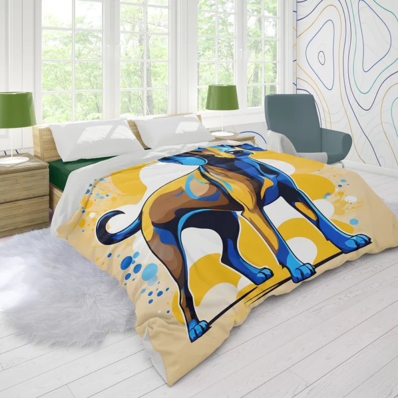 Azawakh Charm Dog Endearing Spirit Duvet Cover