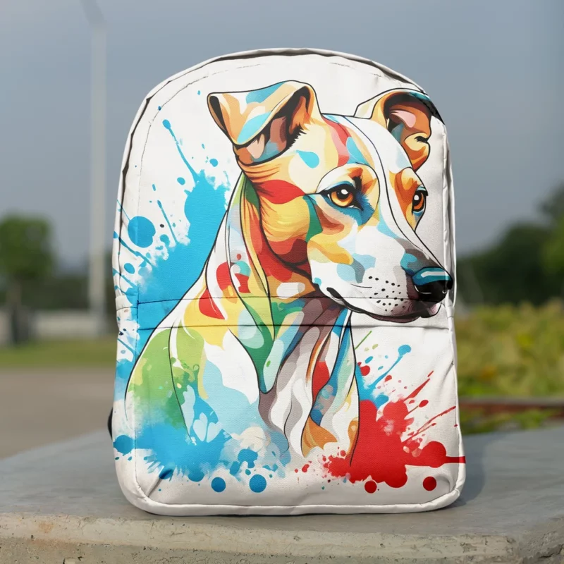 Azawakh Majesty Dog African Grace Minimalist Backpack