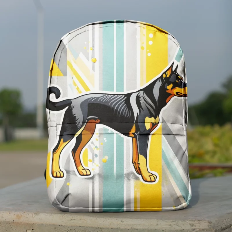 Beauceron Charm Dog Endearing Spirit Minimalist Backpack