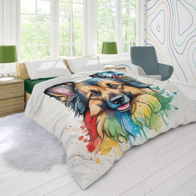 Belgian Tervuren Dog Family Friend Duvet Cover