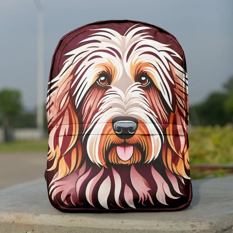 Bergamasco Sheepdog The Furry Philosopher Minimalist Backpack