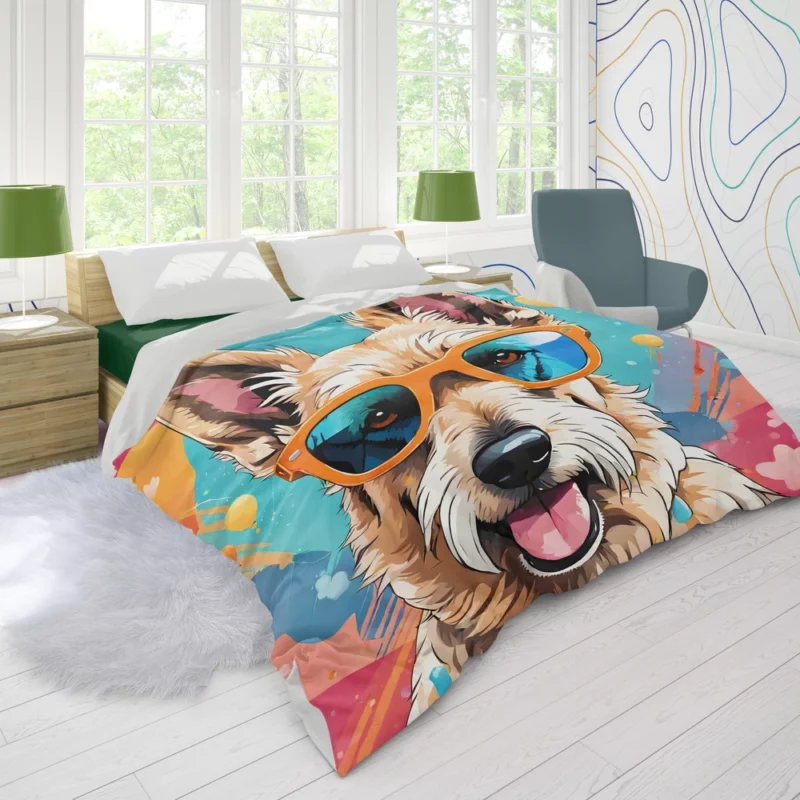 Berger Picard Dog Endearing Enigma Duvet Cover