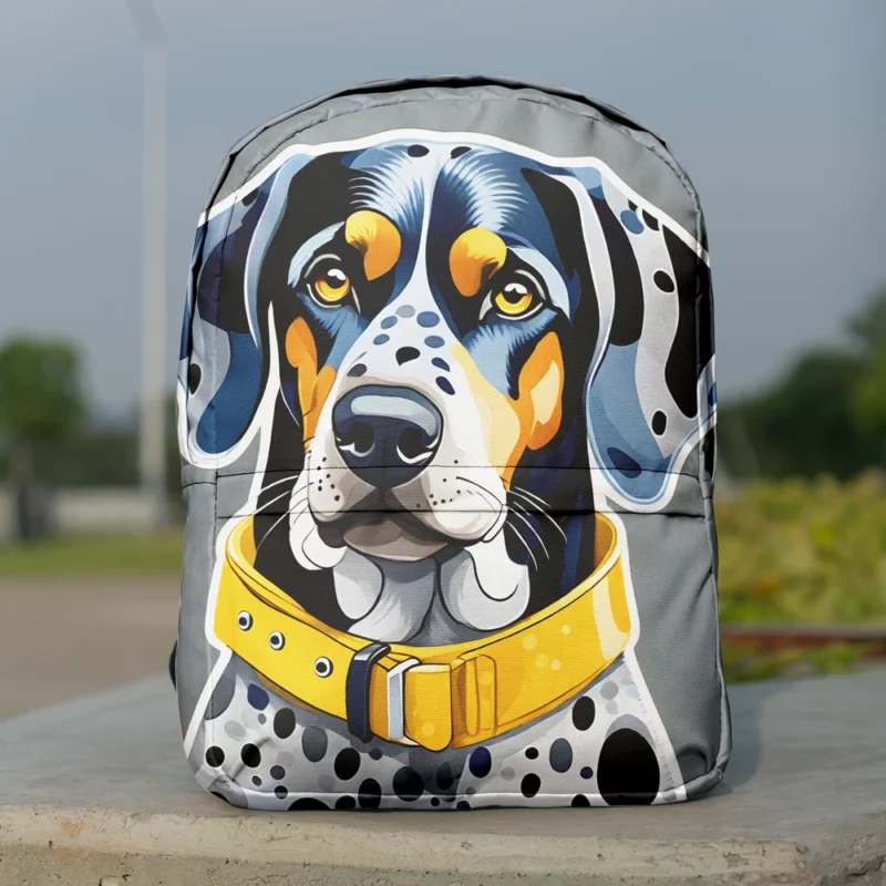 Bluetick Coonhound Dog Lively Performer Minimalist Backpack