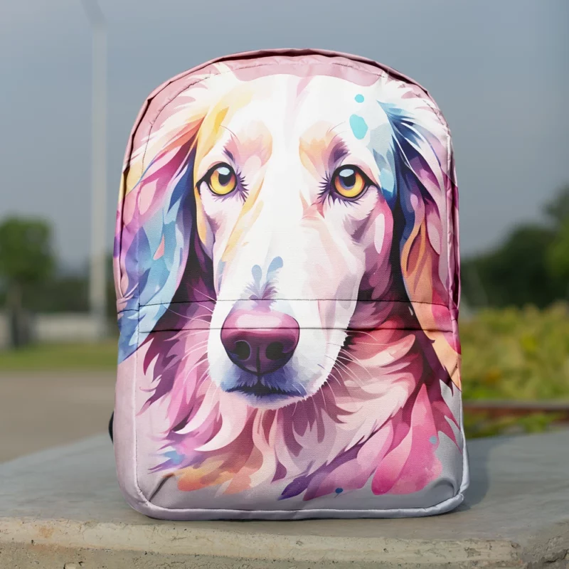 Borzoi Dog Agile Athlete Minimalist Backpack