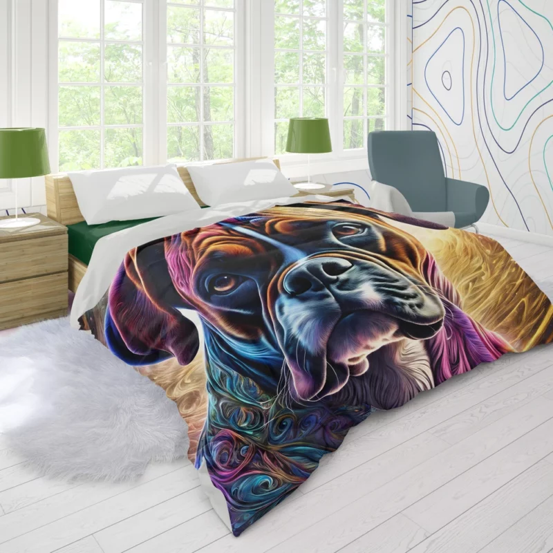 Boxer Dog Heritage Protector Duvet Cover