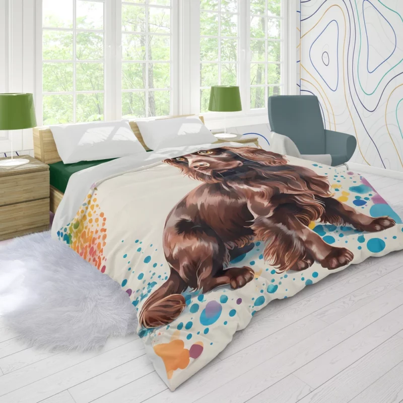 Boykin Spaniel Dog Adorable Charmer Duvet Cover