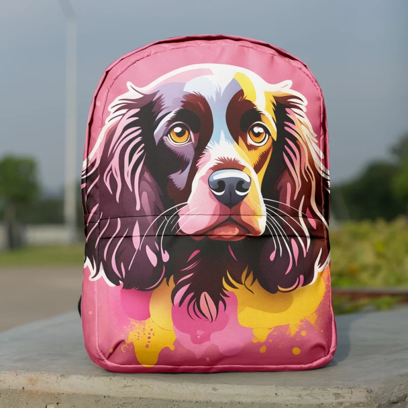 Boykin Spaniel Dog Energetic Companion Minimalist Backpack