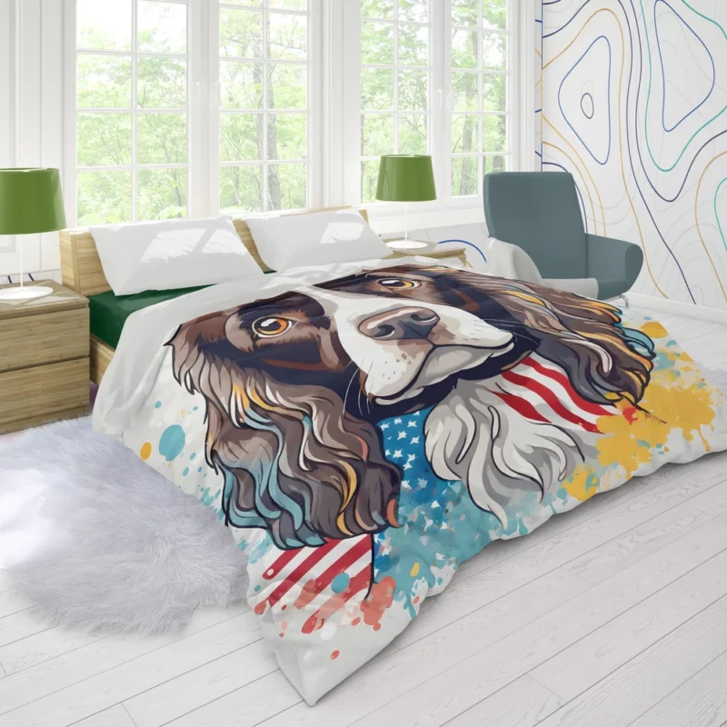 Boykin Spaniel Dog Heritage Explorer Duvet Cover