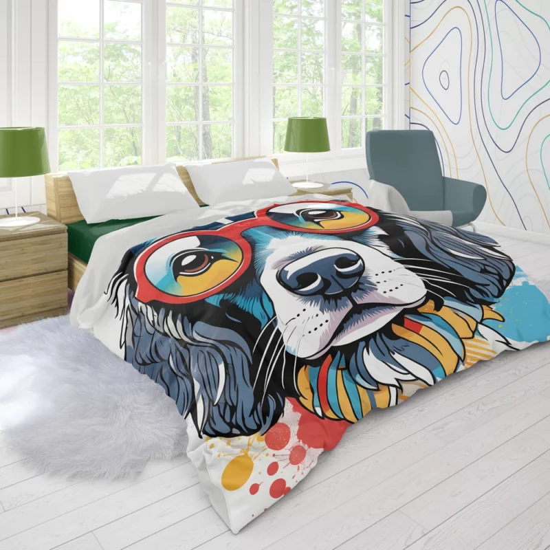 Boykin Spaniel Dog Trusty Friend Duvet Cover