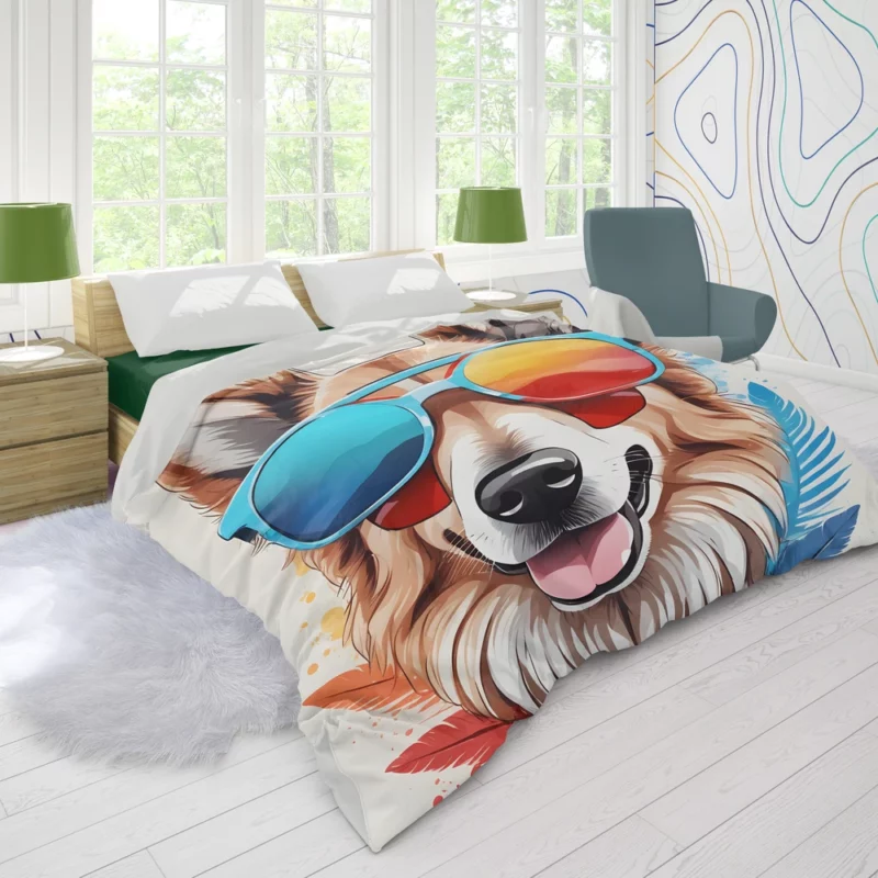 Charming Belgian Tervuren Dog Explorer Duvet Cover