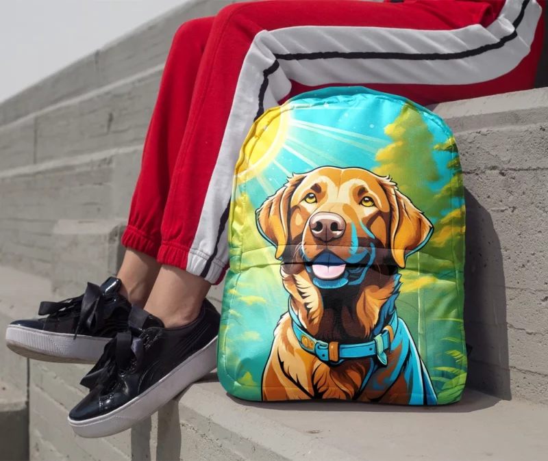 Chesapeake Bay Dog Loyalty Faithful Companion Minimalist Backpack 1