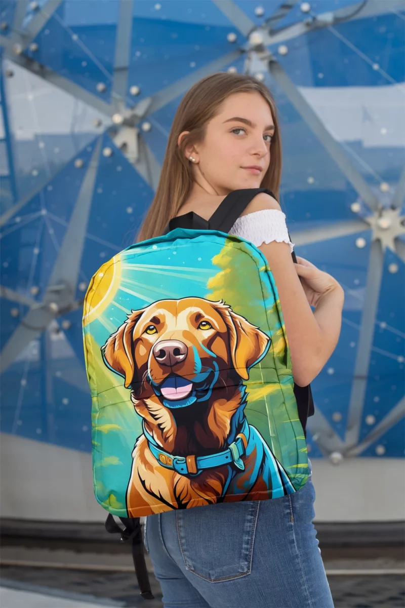 Chesapeake Bay Dog Loyalty Faithful Companion Minimalist Backpack 2