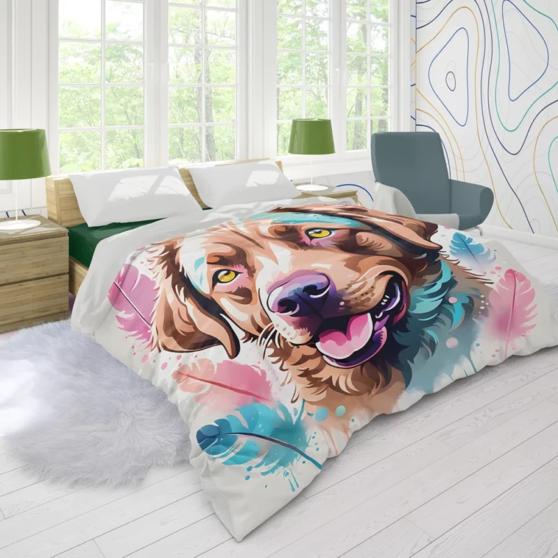 Chesapeake Bay Majesty Loyal Dog Companion Duvet Cover