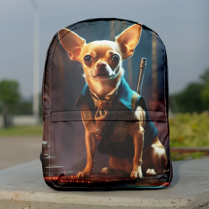 Chihuahua Cheer Perfect Teen Birthday Gift Minimalist Backpack