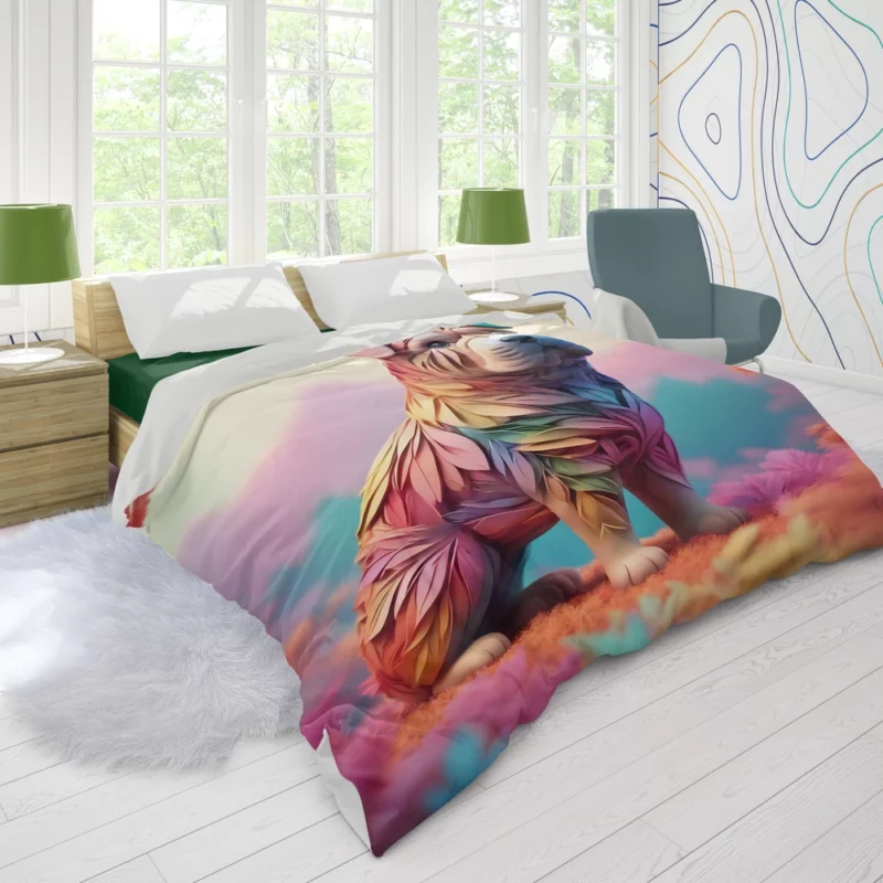 Chinese Shar-Pei Elegance Teen Loyal Companion Duvet Cover