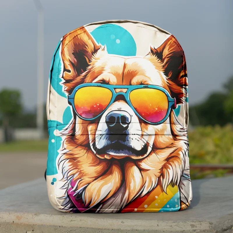 Chinook Pup Teen Birthday Surprise Minimalist Backpack