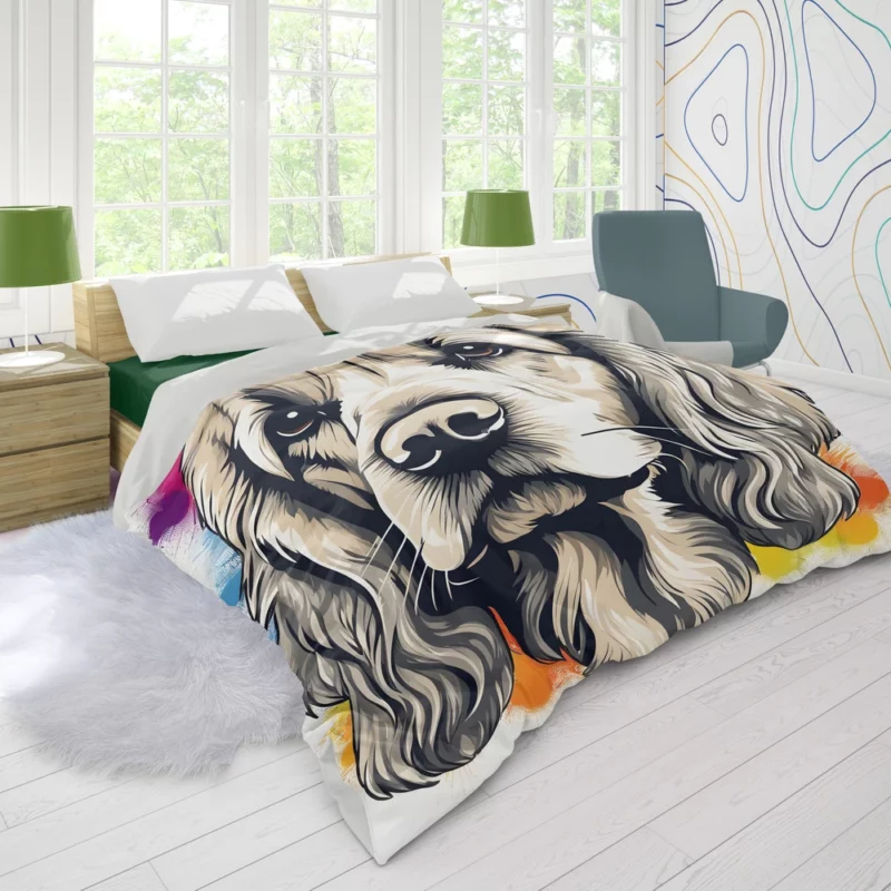 Cocker Spaniel Charm Teen Present Duvet Cover