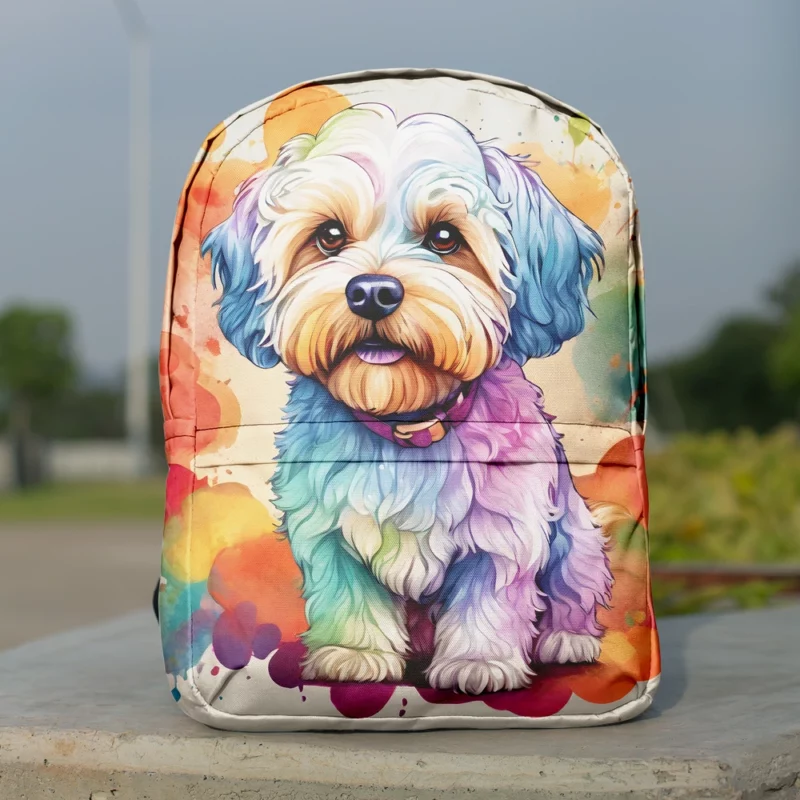 Dandie Dinmont Terrier Love Teen Heartfelt Gift Minimalist Backpack