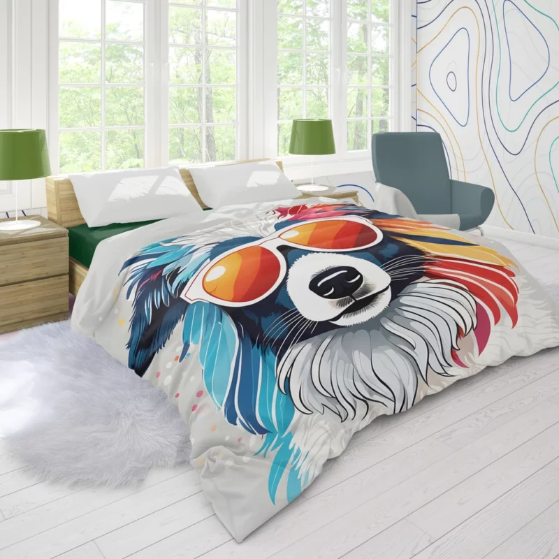 Dog Courageous Heart Belgian Sheepdog Beauty Duvet Cover