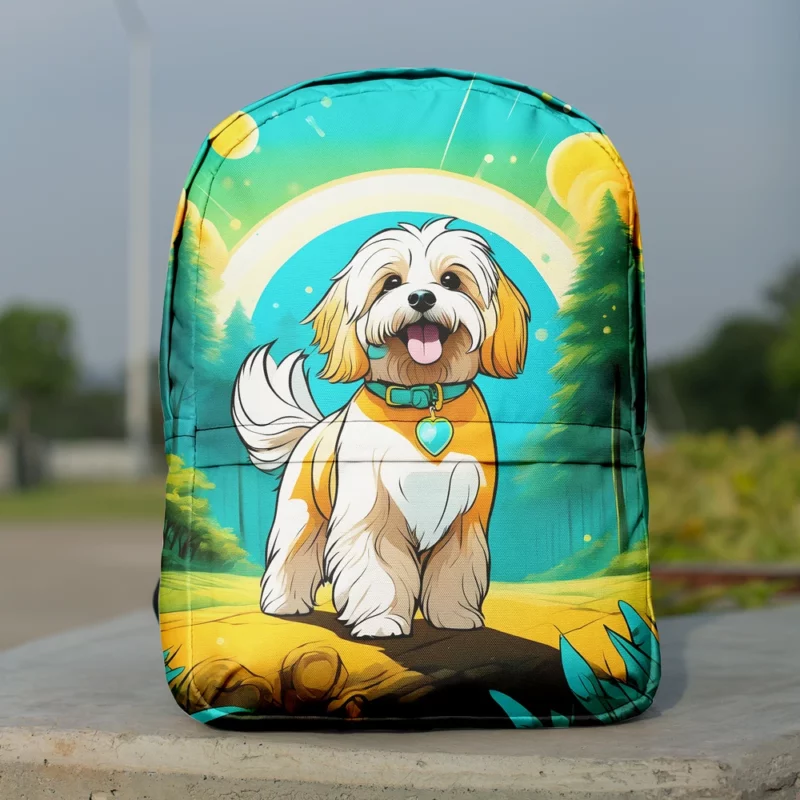 Dog Delight Havanese Gift Joy Minimalist Backpack