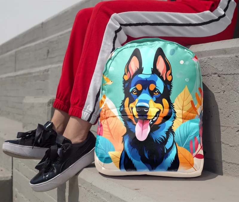 Dog Elegant Guardian Beauceron Majesty Minimalist Backpack 1