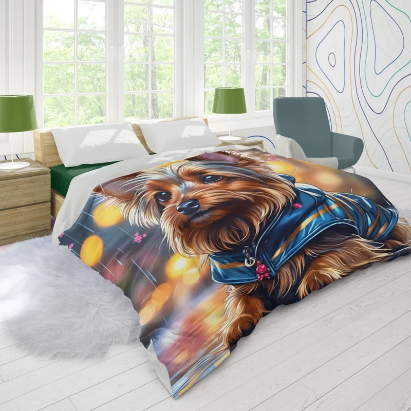 Dog Loyal Pal Australian Terrier Duvet Cover