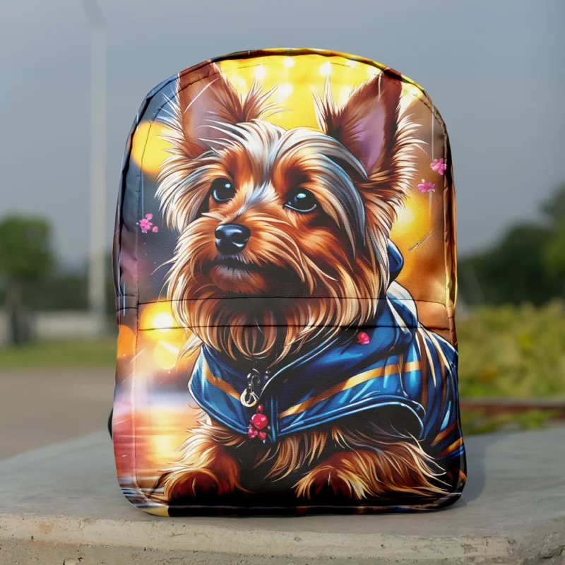 Dog Loyal Pal Australian Terrier Minimalist Backpack