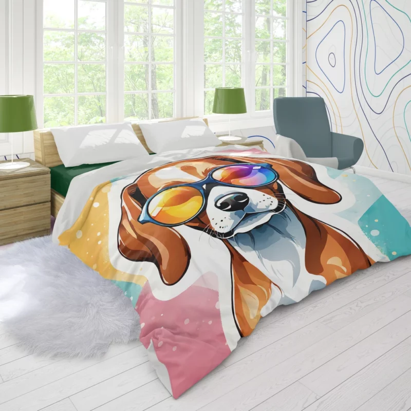 Dog Noble Guardian Azawakh Protector Duvet Cover