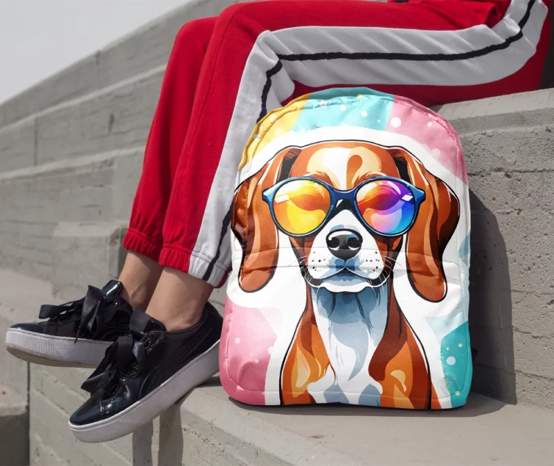 Dog Noble Guardian Azawakh Protector Minimalist Backpack 1