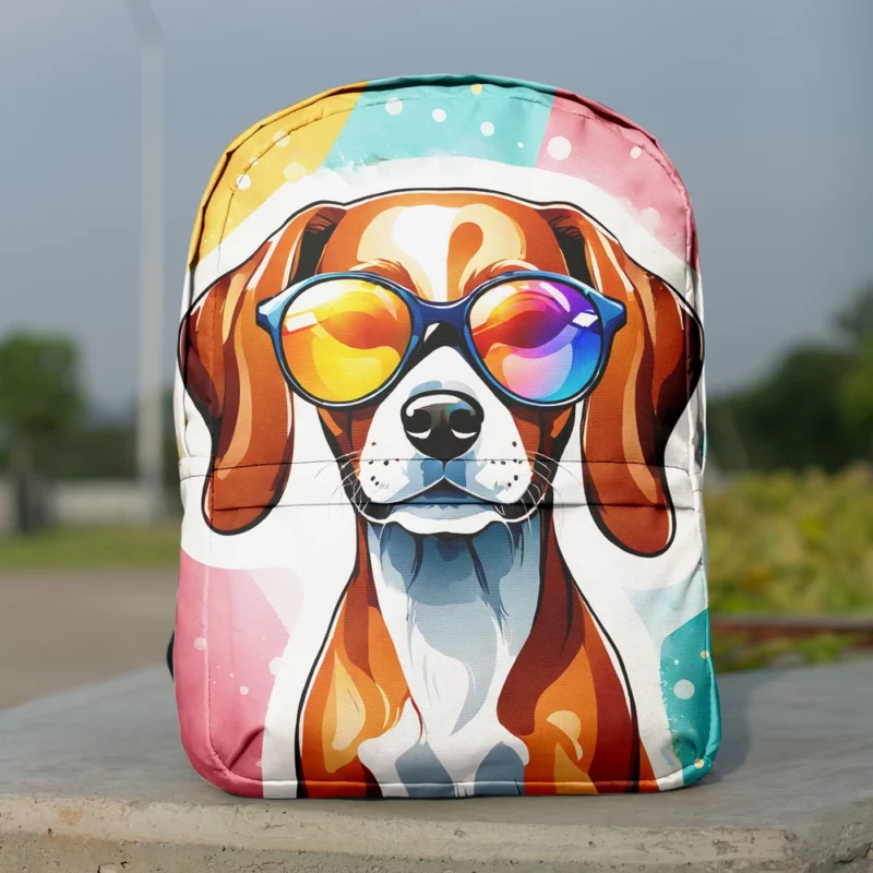 Dog Noble Guardian Azawakh Protector Minimalist Backpack