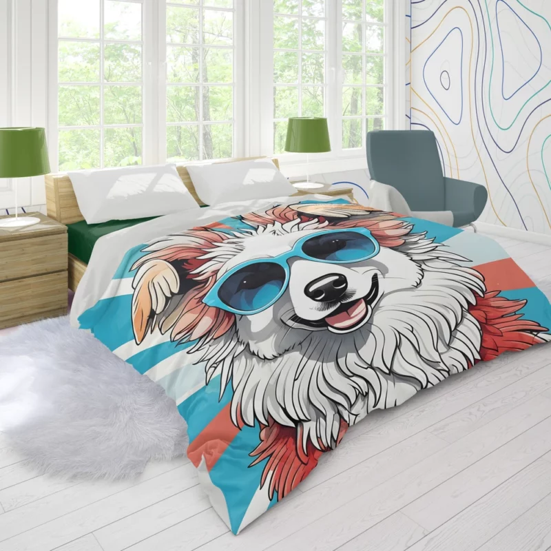 Dog Noble Guardian Belgian Sheepdog Protector Duvet Cover