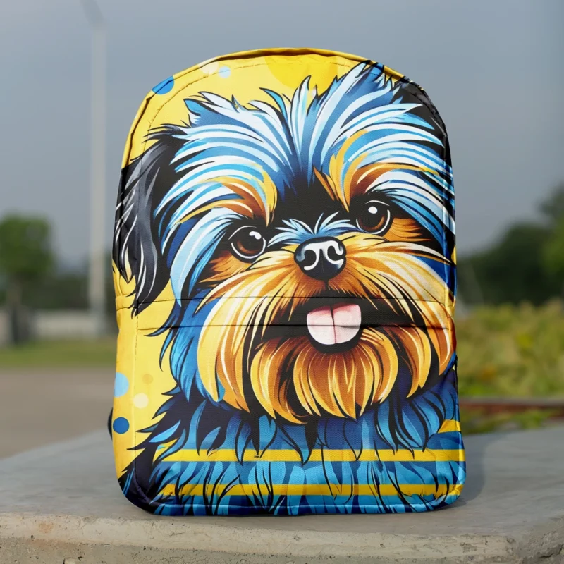 Doggy Dazzle Affenpinscher Allure Minimalist Backpack