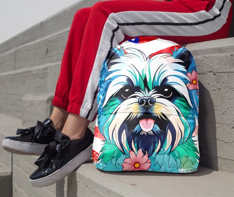 Doggy Diva Affenpinscher Delight Minimalist Backpack 1