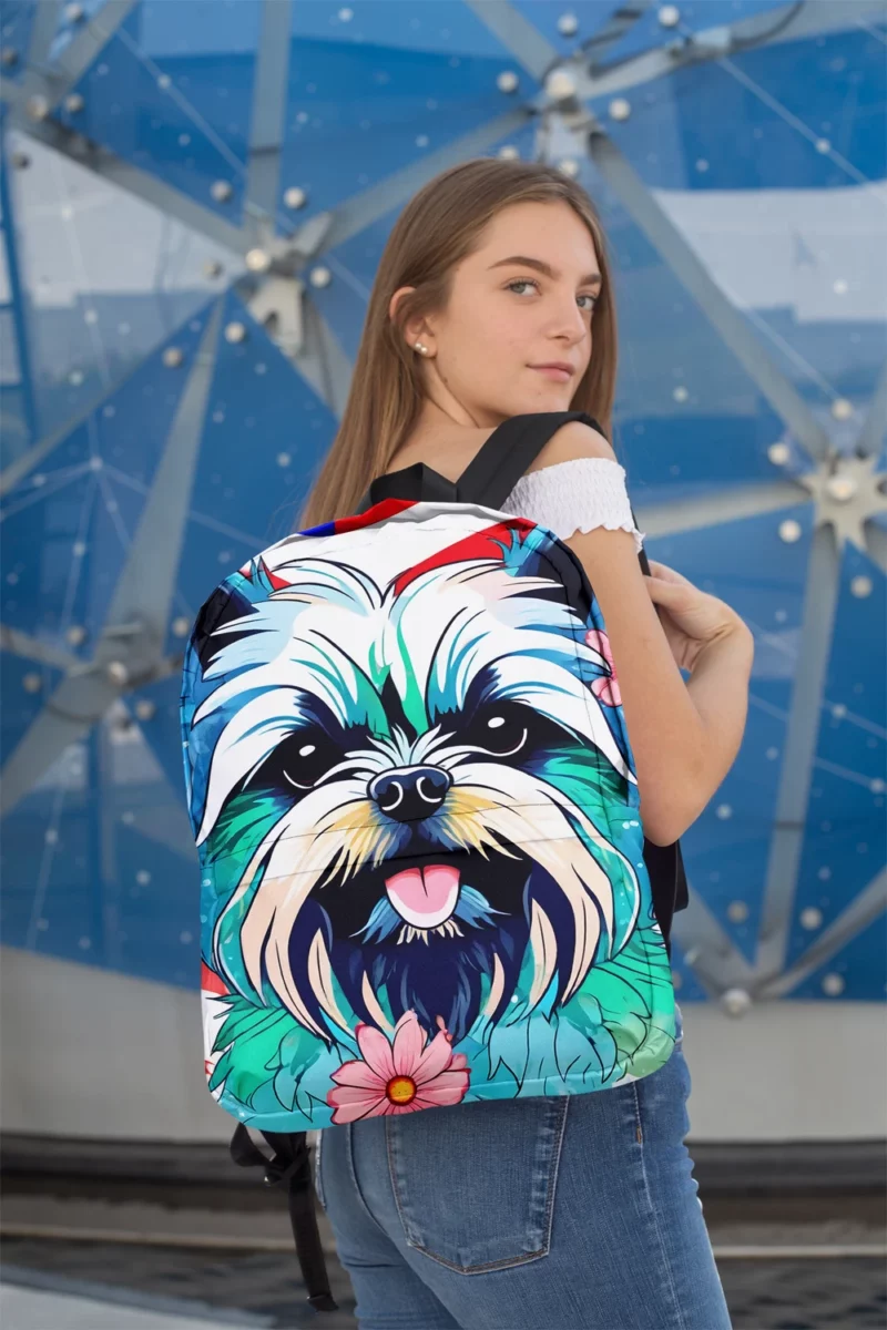 Doggy Diva Affenpinscher Delight Minimalist Backpack 2