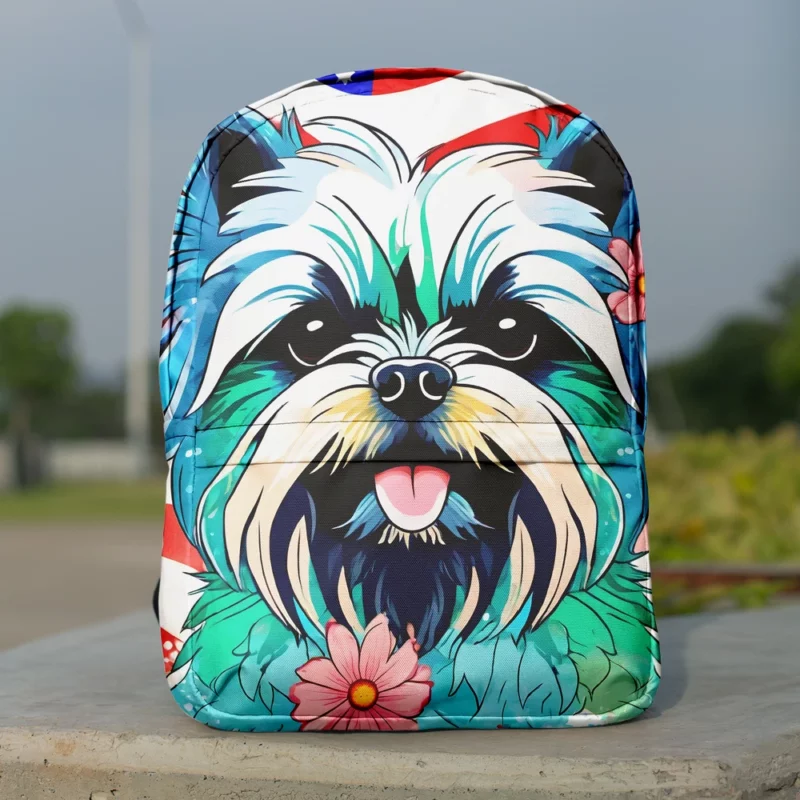 Doggy Diva Affenpinscher Delight Minimalist Backpack