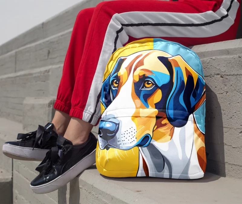 Elegance Treeing Walker CoonhoundDog Breed Minimalist Backpack 1