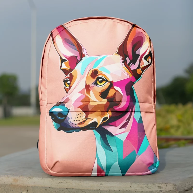 Elegant Ears Pharaoh Hound Dog Minimalist Backpack