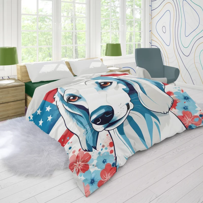 Elegant Hound Perfection Saluki Dog Duvet Cover