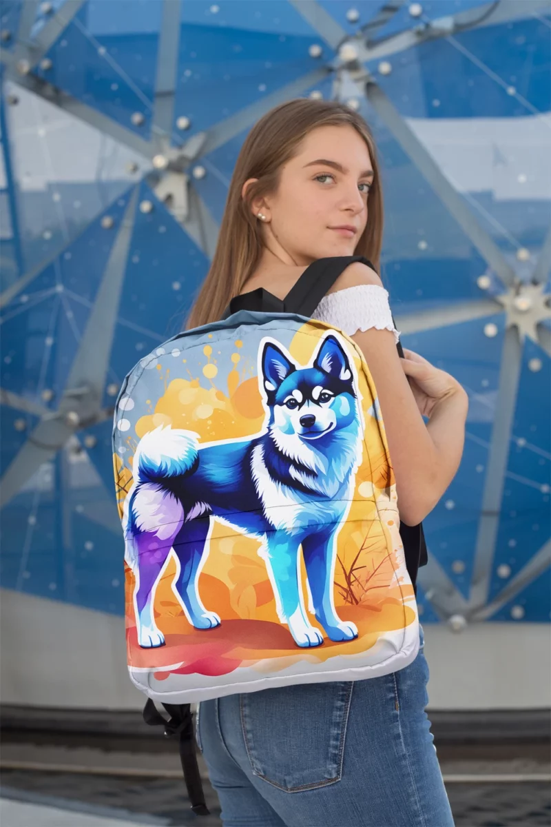 Enchanting Alaskan Klee Dog Delight Minimalist Backpack 2