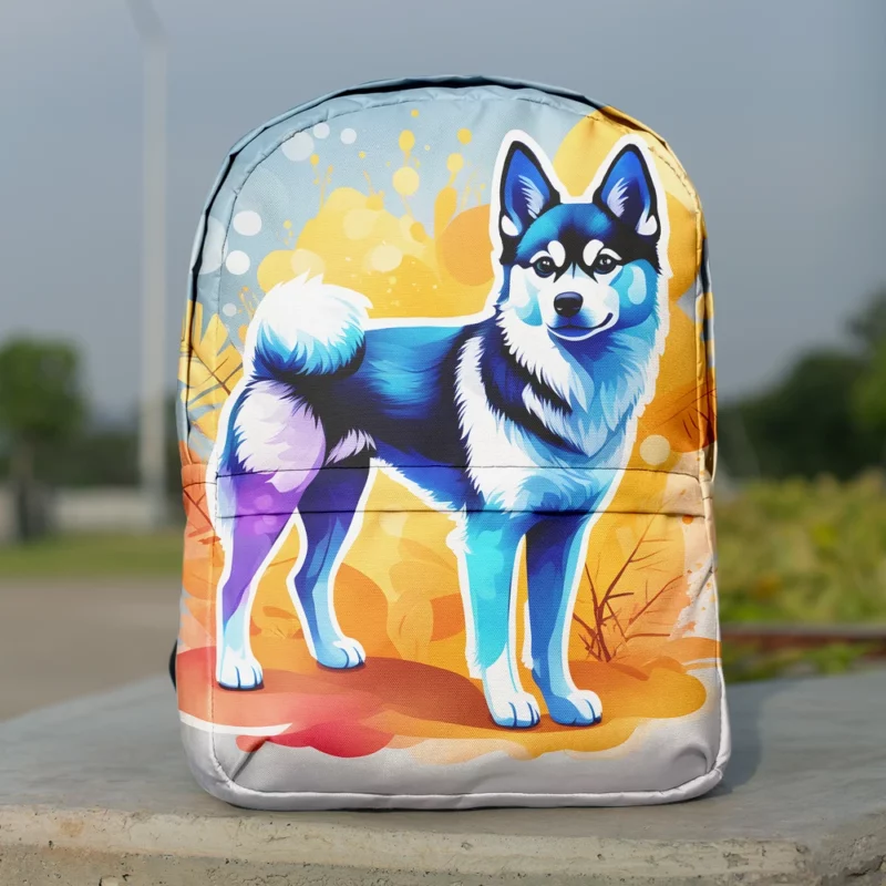 Enchanting Alaskan Klee Dog Delight Minimalist Backpack