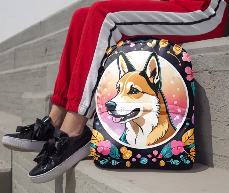 Energetic Shikoku Agile Dog Minimalist Backpack 1