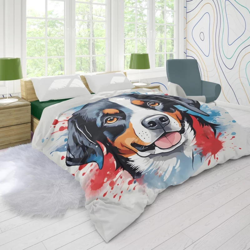 Entlebucher Mountain Birthday Bond Teen Companion Duvet Cover