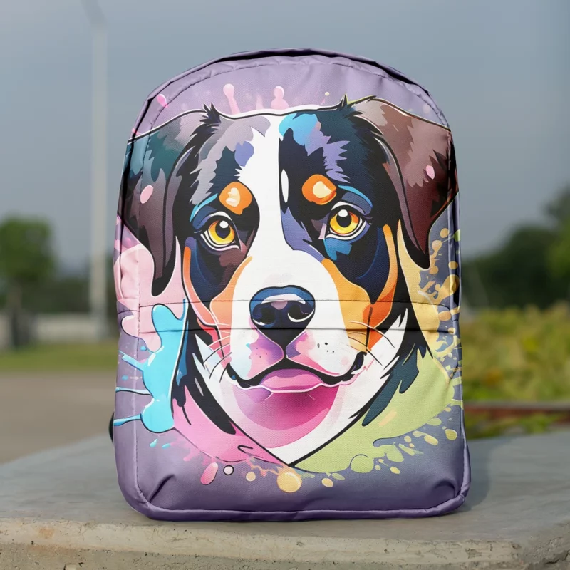 Entlebucher Mountain Dog Love Teen Heartfelt Gift Minimalist Backpack