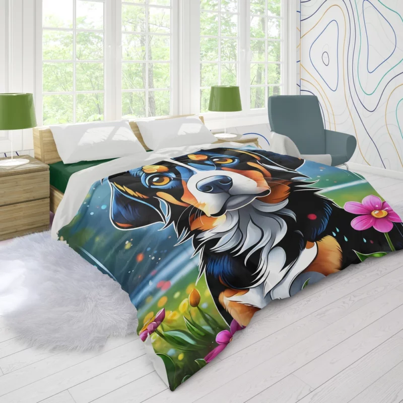 Entlebucher Mountain Joy Teen Birthday Delight Duvet Cover