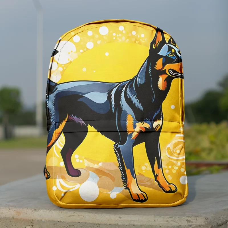 Fearless Guardian Dog Beauceron Strength Minimalist Backpack