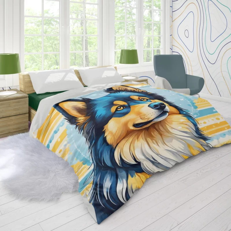 Finnish Lapphund Love Teen Heartfelt Gift Duvet Cover