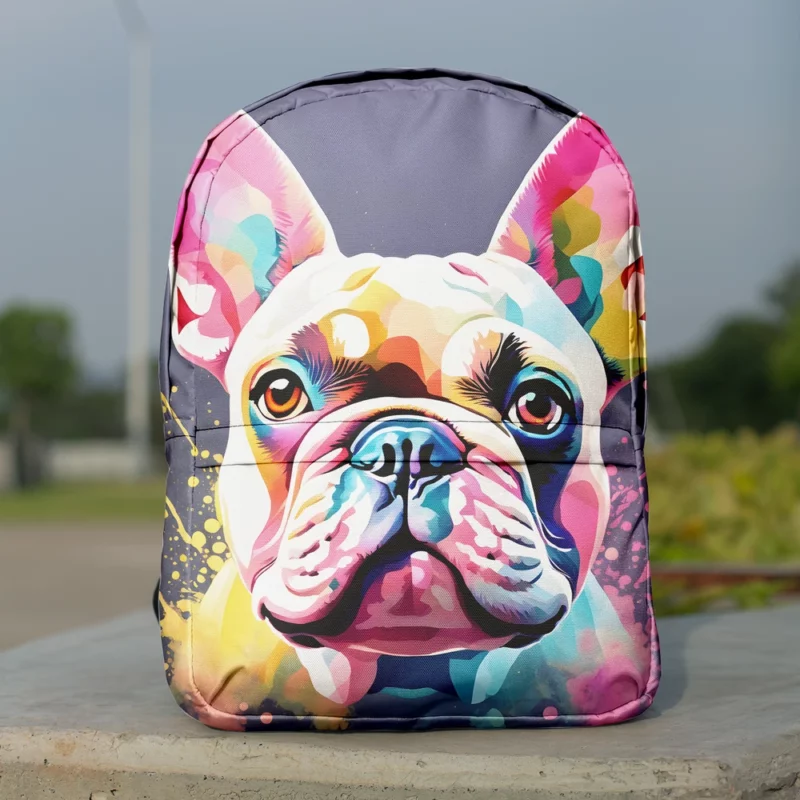 French Bulldog Birthday Bond Teen Companion Minimalist Backpack