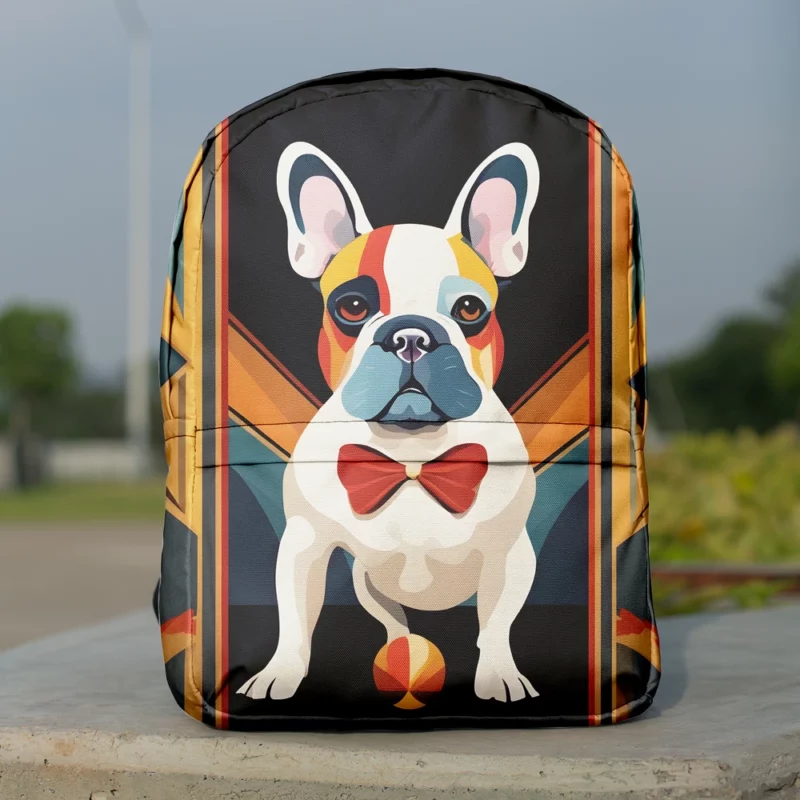 French Bulldog Playful Charm Teen Joy Minimalist Backpack