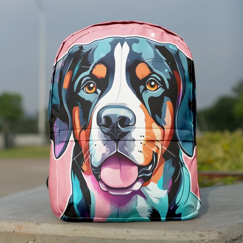 Gift of Love Greater Swiss Mountain Dog Joy Minimalist Backpack